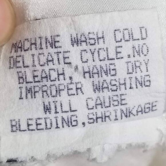 VTG 90s Walt Disney World Tour Terry Cloth Lounge Sweat Pants Size M Cream Parks - Picture 9 of 11